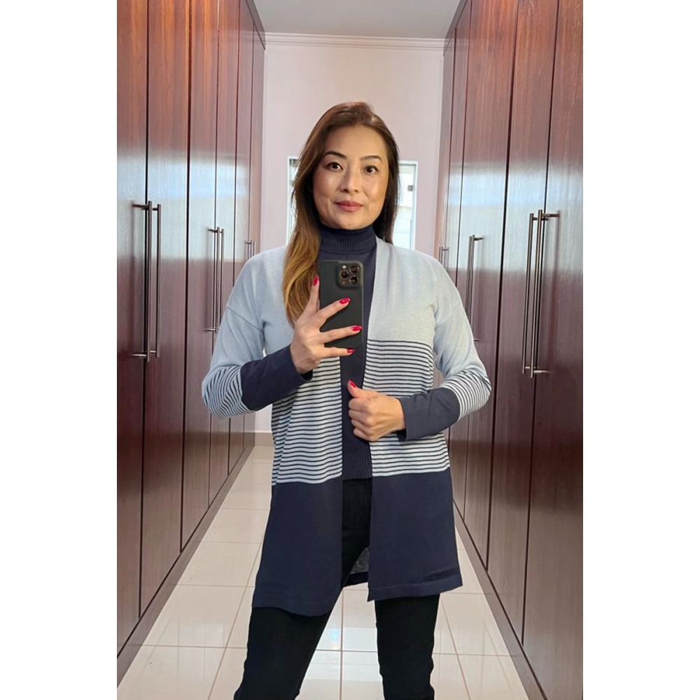 Casaco Buzios - Ref. 02349 - Marinho