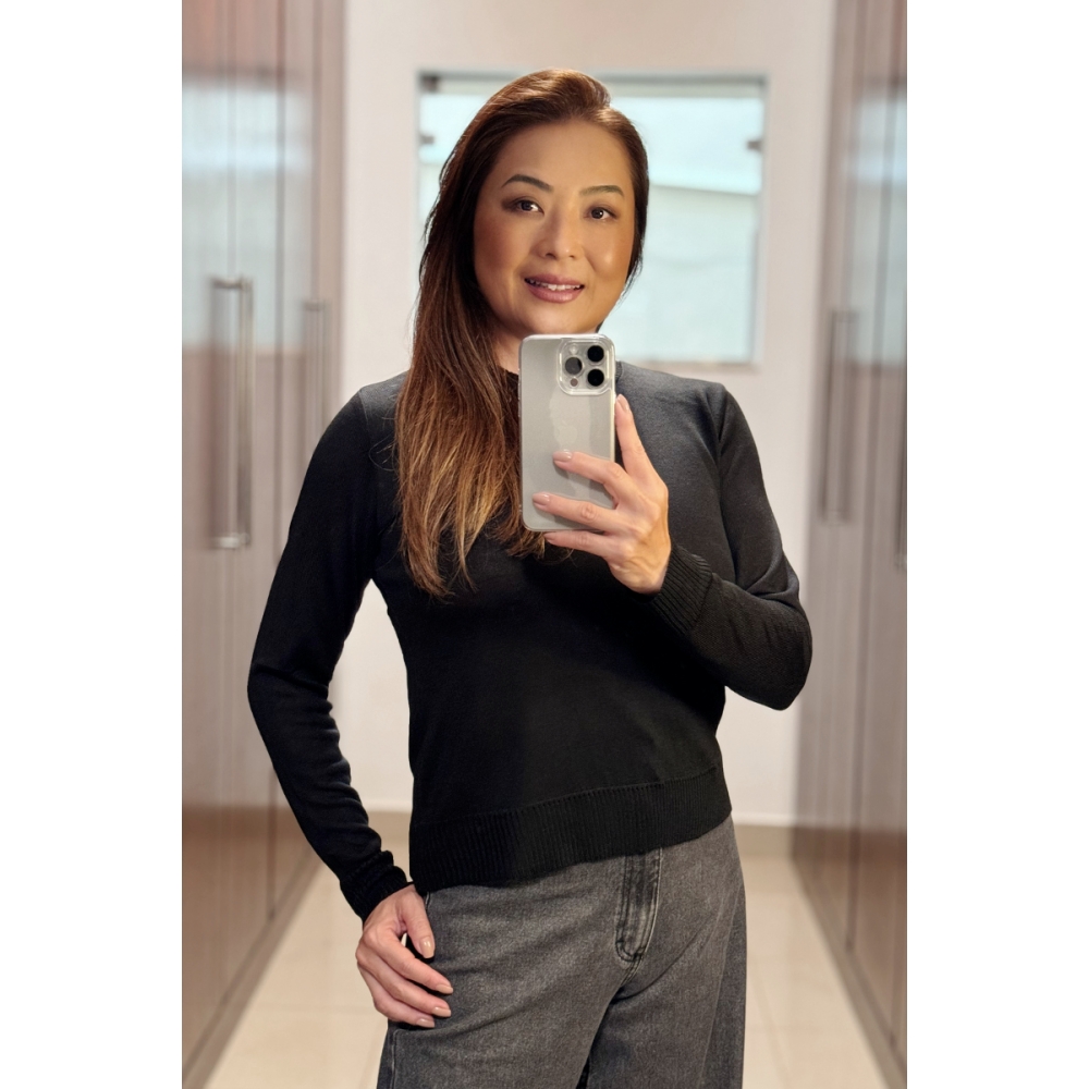 Blusa Ana - Ref. 02430 - Preto