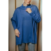 Poncho Maria - Ref. 02306 - Jeans