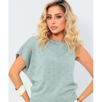 Blusa assimétrica laço - Ref. 26006