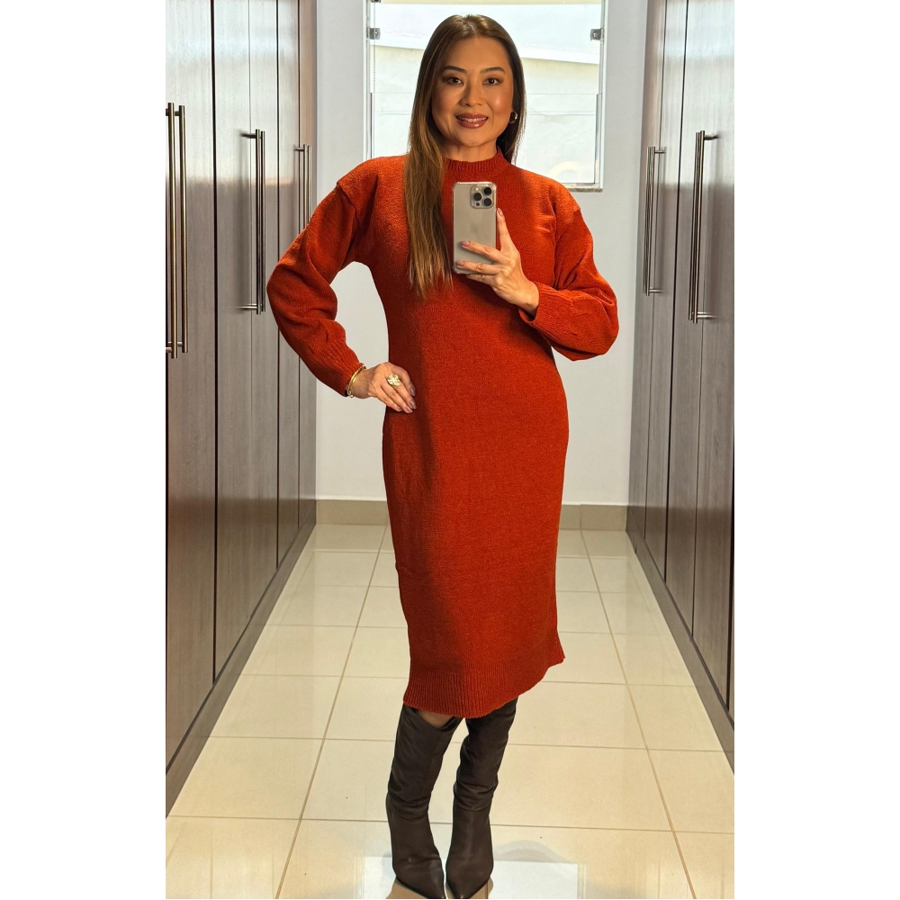 Vestido mousse Ref - 02606 - Páprica