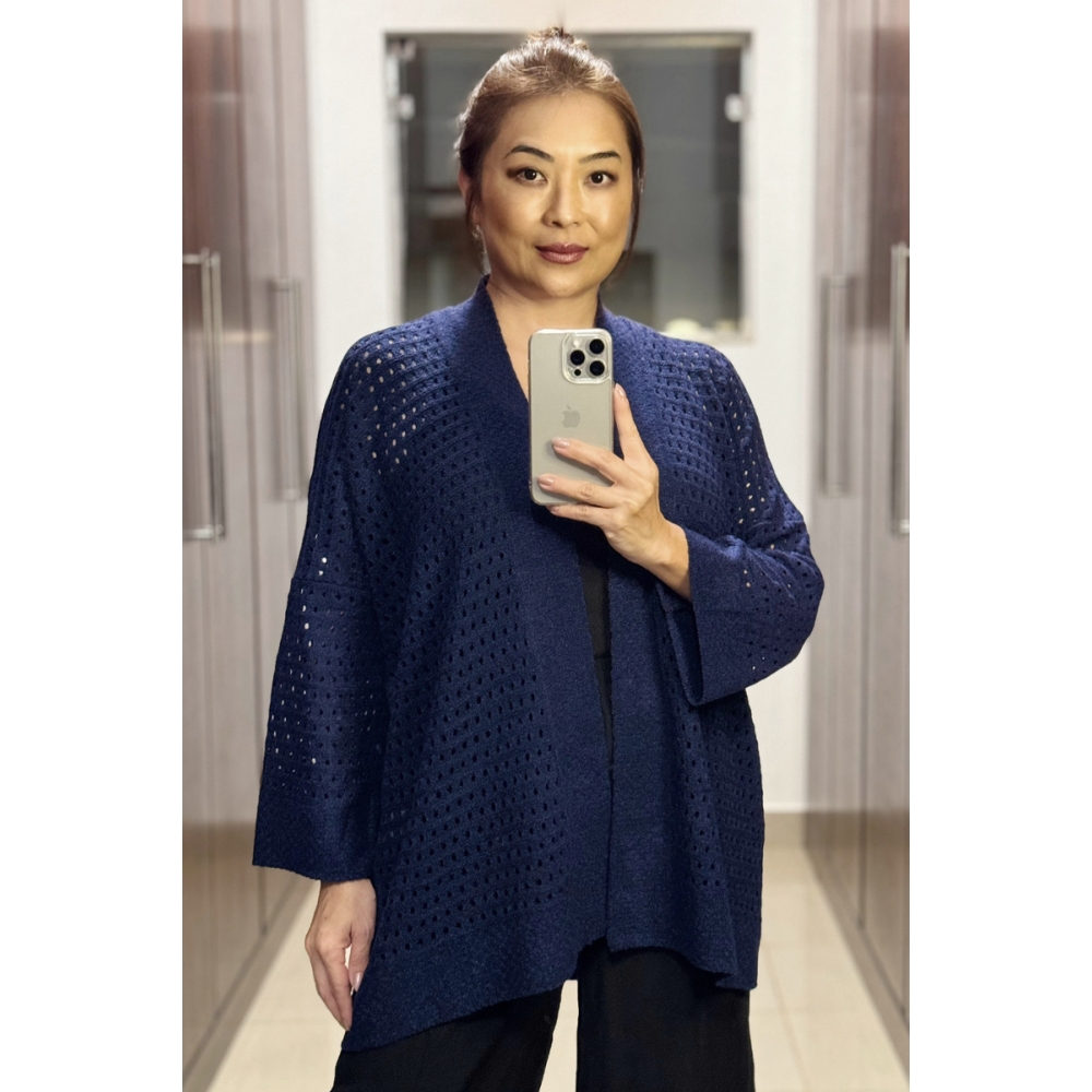 Kimono mousse - Ref. 02432 - Mousse Azul