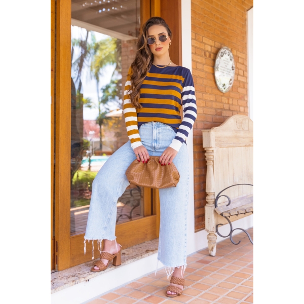 Blusa Bogotá - Ref. 02211 - Preto