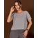 Blusa pérola mescla - Ref. 26002 - Chumbo