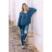 Blusa trança - Ref. 02026 - Lotús