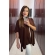 Kimono liso - Ref. 02023 - Marrom