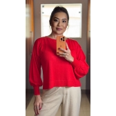 Blusa Isabela - Ref.02508 - Vermelho