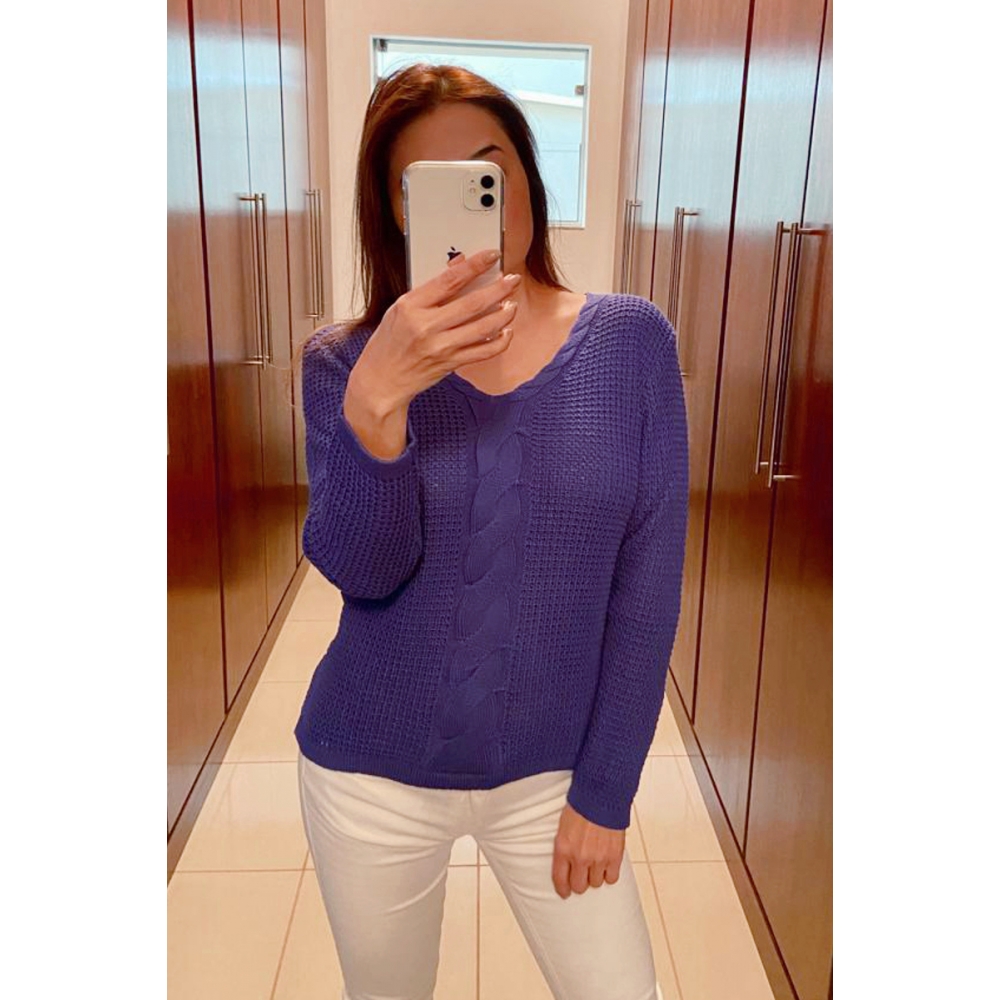 Blusa trança - Ref. 02026 - Lotús