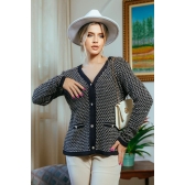 Casaqueto 4 botões Milano - Ref. 02318 - Vinho