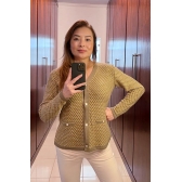 Casaqueto 4 botões Milano - Ref. 02318 - Khaki