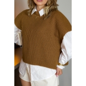 Cropped colete - Ref. 02352 - Preto
