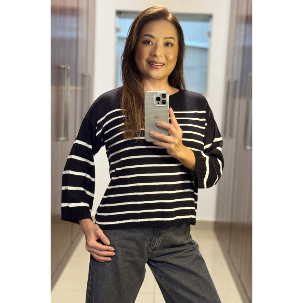 Blusa Pouso Alegre - Ref. 02413 - Preto
