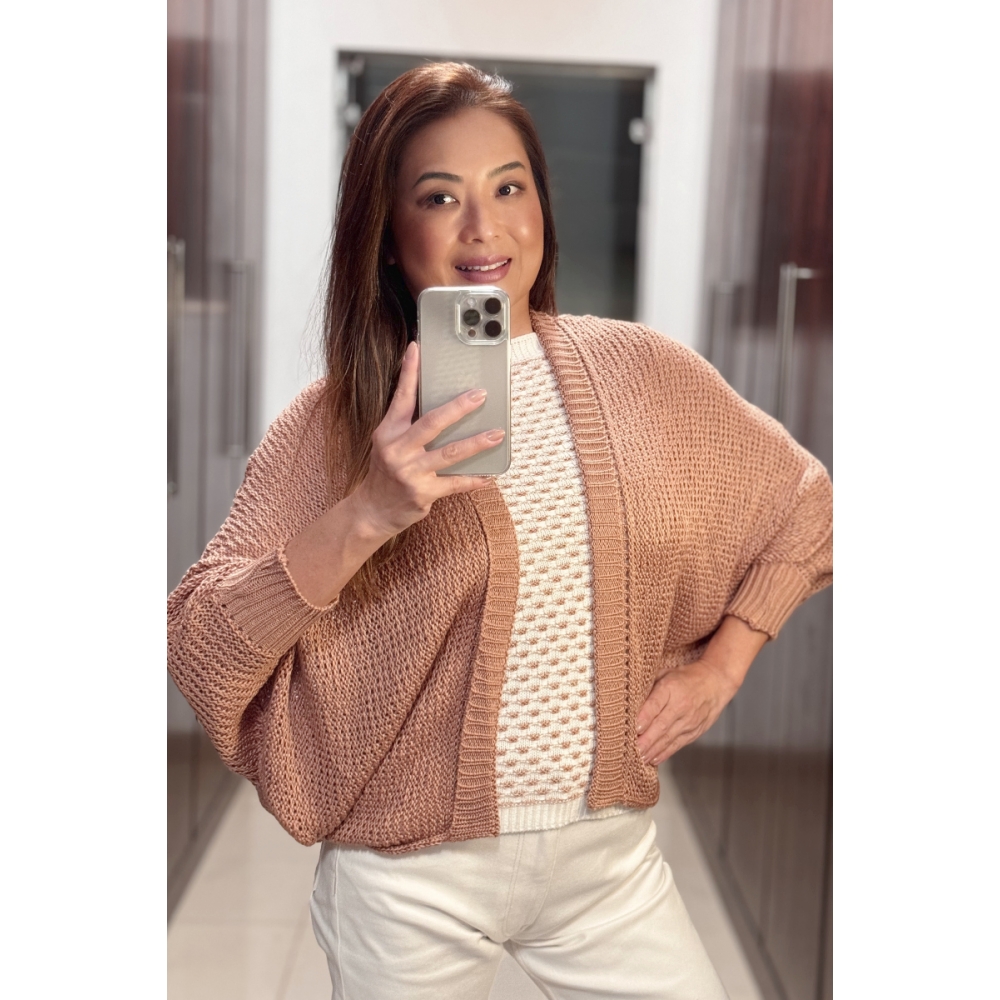 Casaco morcego - Ref. 02010 - Blush