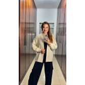 Casaco Aran Lia Ref - 02613 - Areia