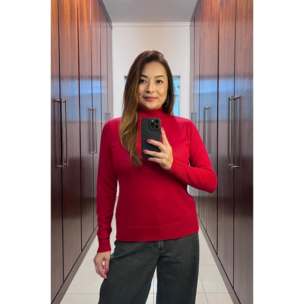 Blusa Ana - Ref. 02304 - Vermelho