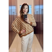 Blusa Londres - Ref. 02215 - Cobre/Areia