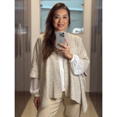 Kimono mousse - Ref.02507 - Linho papiro