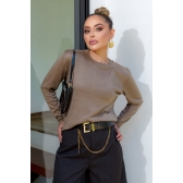 Blusa Ana - Ref. 02430 - Areia