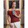 Blusa ombro a ombro canelado PB - Ref 24002 - Cobre