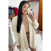 Maxi Kimono - Ref. 02213 - Areia