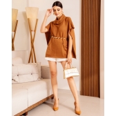 Poncho bolsos - Ref. 02214 - Marinho