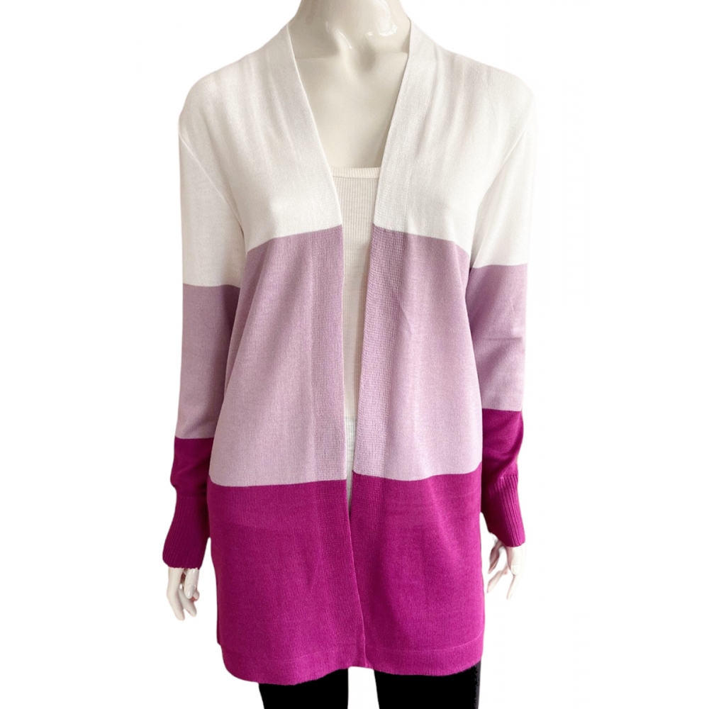 Casaco Miami - Ref. 02202 - Pink/Lilás/Branco