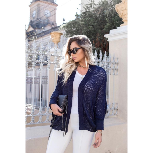 Casaco morcego - Ref. 02010 - Preto