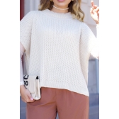 Cropped colete - Ref. 02352 - Areia