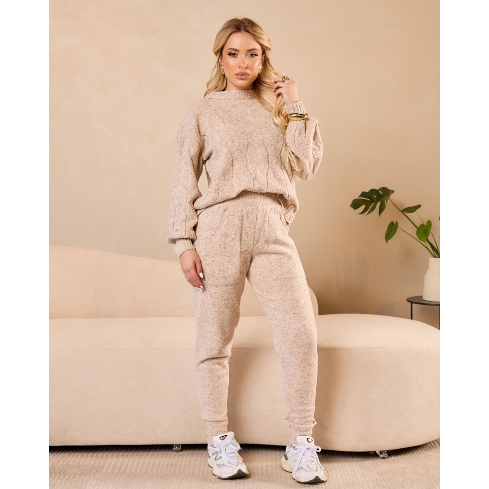 Conjunto Bia mousse - Ref. 02600 - Linho papiro