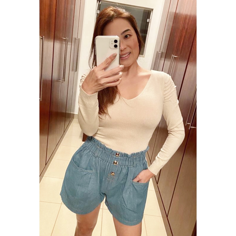 Cropped princesa modal - Ref. 02227 - Areia