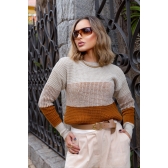 Blusa Tiradentes - Ref. 02405 - Preto/Off white