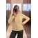 Blusa colmeia - Ref. 02303 - Areia