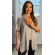 Twin set kimono +regata - Ref.02513 - Cinza