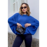 Conjunto krepp - Regata + Casaco - Jeans