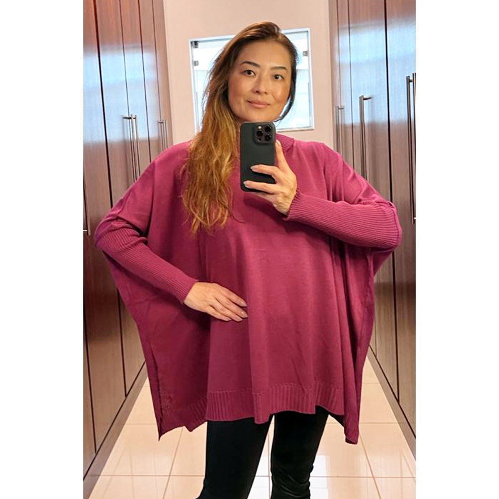 Poncho Maria - Ref. 02306 - Pink