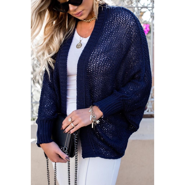 Casaco morcego - Ref. 02010 - Preto