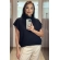 Blusa gola boba - Ref. 02416 - Preto
