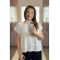 Blusa ampla shine - Ref. 23004 - Off white com prata