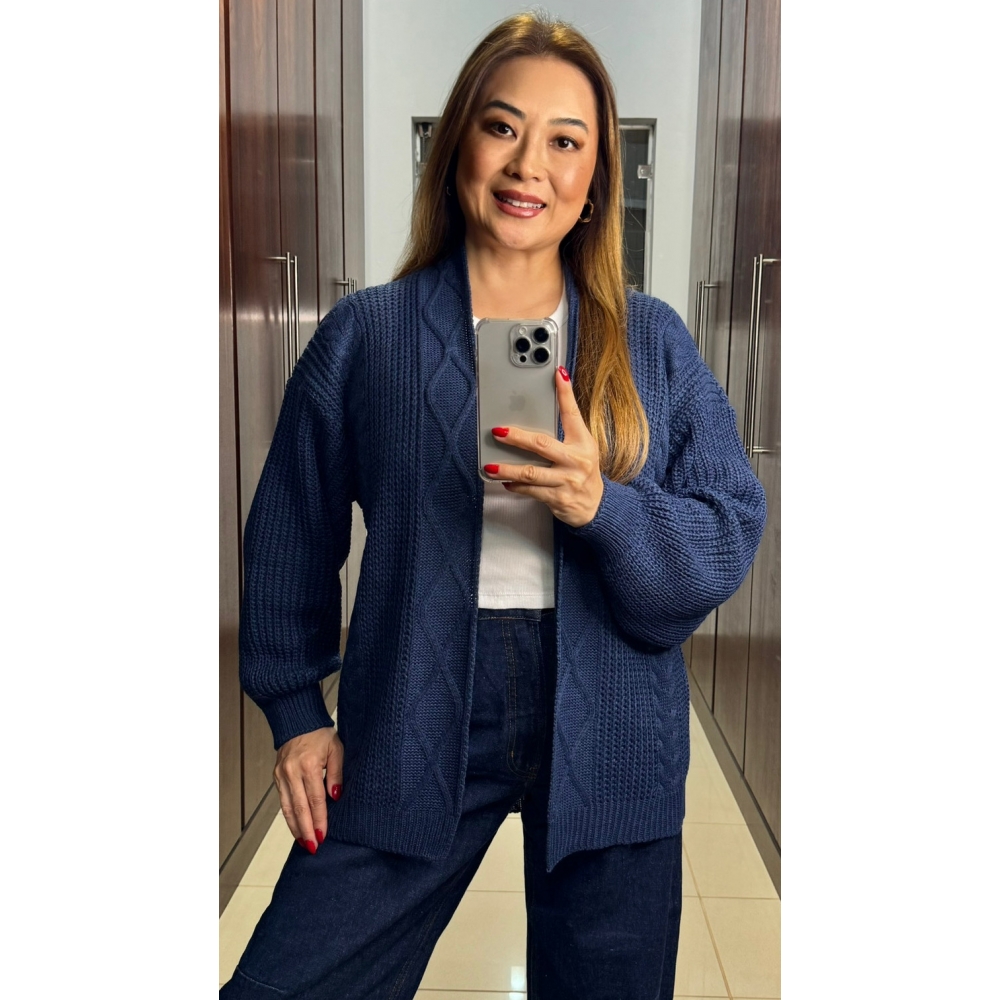 Casaco Aran Lia Ref - 02613 - Jeans