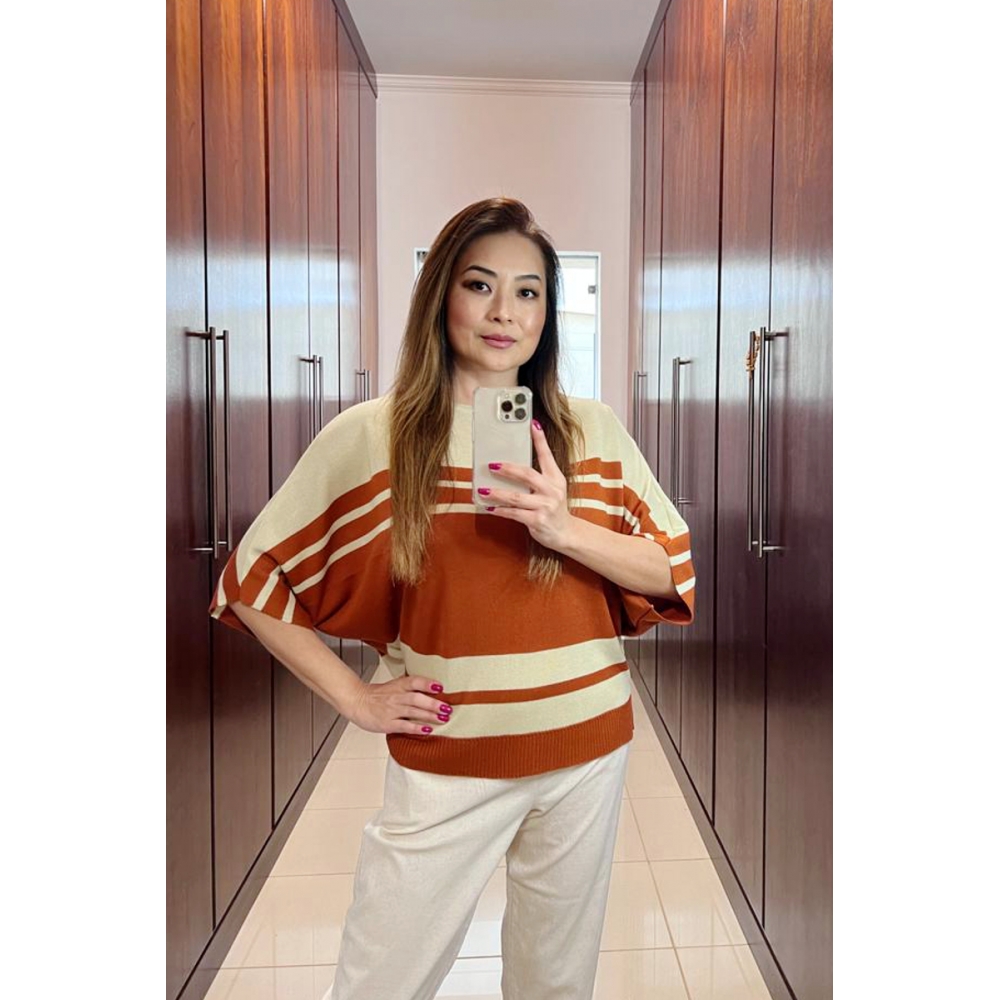 Morcego Florença - Ref. 02403 - Cobre/Areia