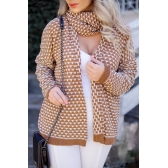 Gola pontinho - Ref. 02028 - Madeira/Off white