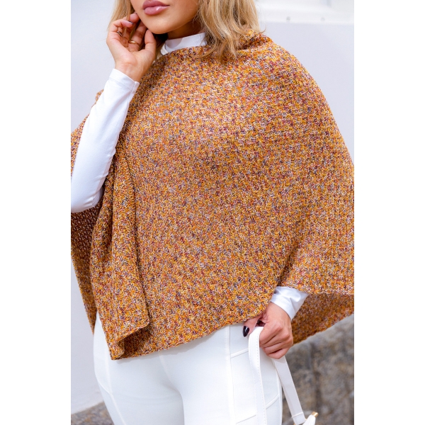 Ponchinho mescla - Ref. 02406 - Mescla Preto